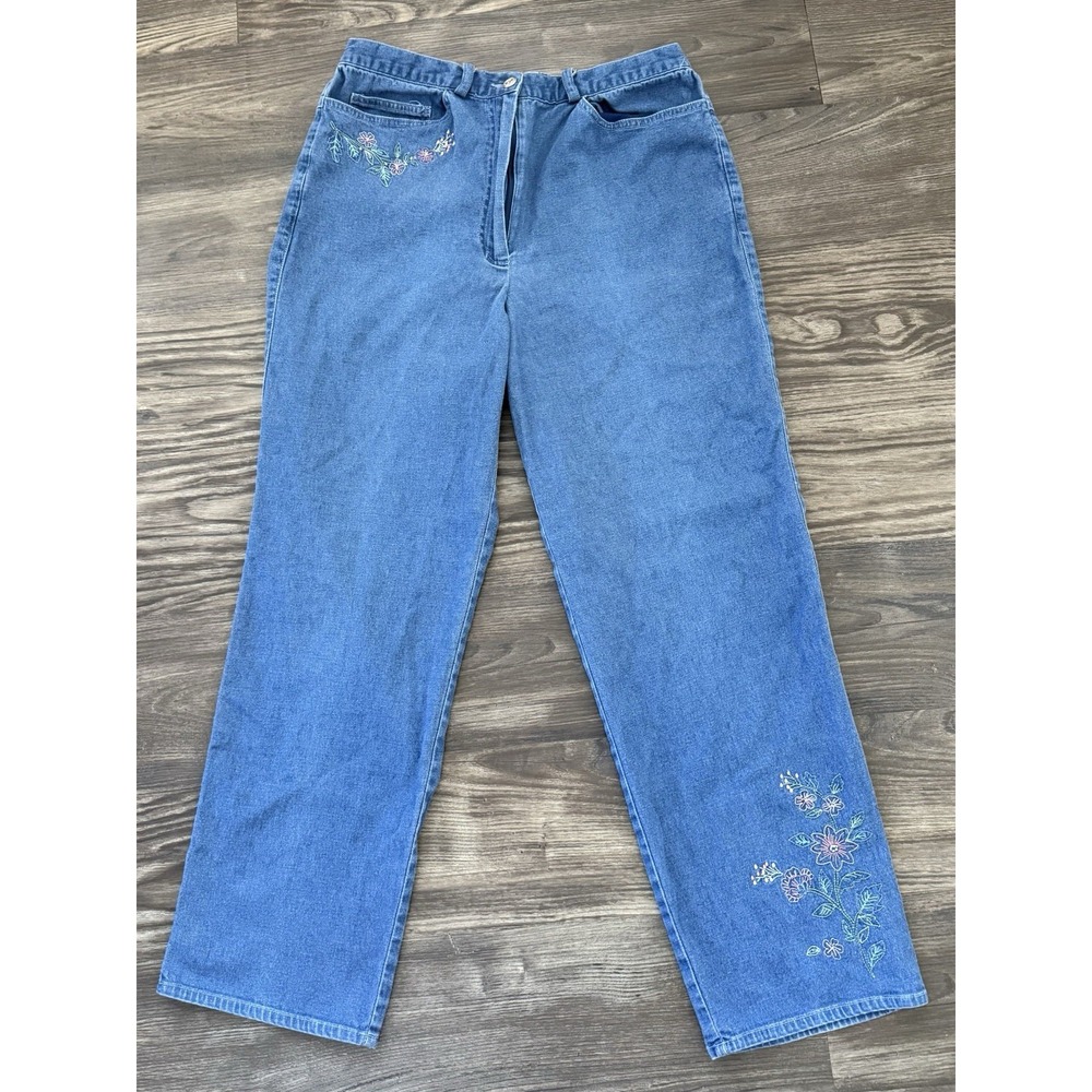 SOLD
core teacher core floral Top Jeans Sz 10 Boho Vintage‎ Y2K indie - Picture 4 of 16